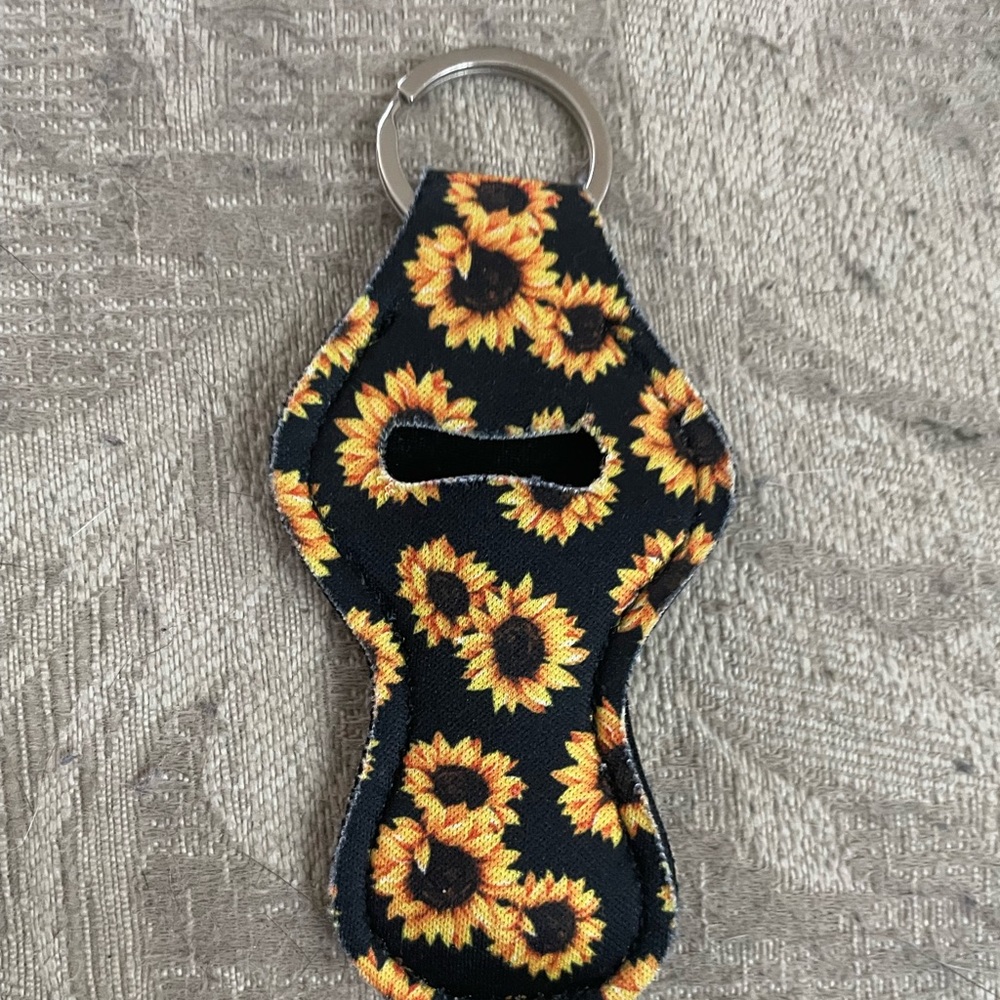 🐮Chapstick holder key ring🐮
